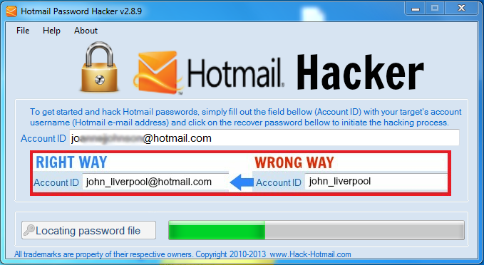 hack mail.ru password online