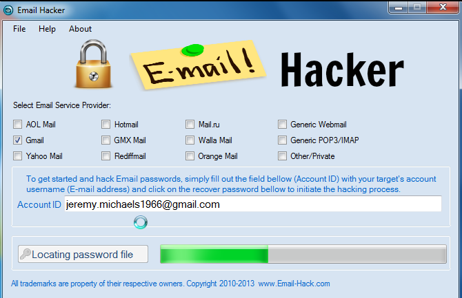 hack mail.ru password online